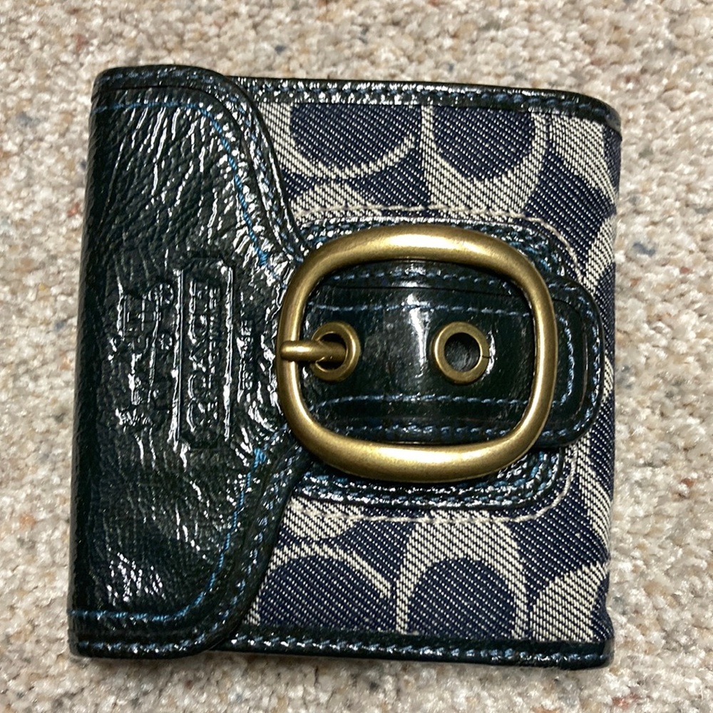 Coach Wallet Denim
